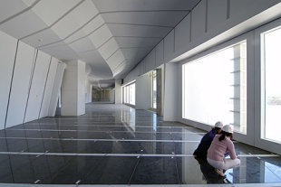 O interior dun dos edificios do complexo do Gai&aacute;s