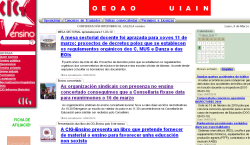 A CIG critica tam&eacute;n que se mante&ntilde;an as subvenci&oacute;ns a centros que segregan por x&eacute;nero