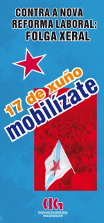 A CIG xa convocou mobilizaci&oacute;ns para este xoves