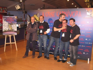 Imaxes da presentaci&oacute;n do filme na Coru&ntilde;a, este xoves