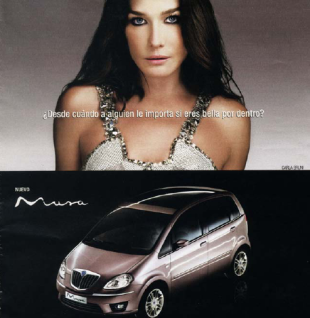 Unha das reproduci&oacute;ns do anuncio que recibiu a menci&oacute;n "Premio Floreiro"