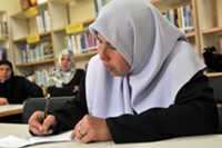 A UNRWA axuda tam&eacute;n na educaci&oacute;n