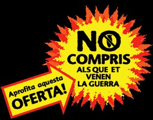 Imaxe da campa&ntilde;a de boicot a varios produtos, desenvolvida por Boicot Preventiu