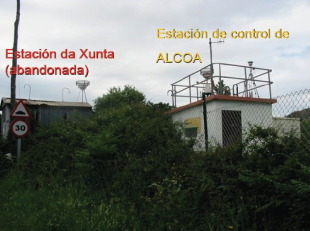 &Eacute; a propia Alcoa quen informa dos niveis de contaminaci&oacute;n que detecta a s&uacute;a propia estaci&oacute;n de control