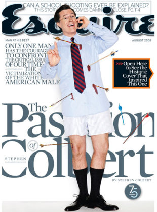 Portada de 'Esquire' de agosto de 2008