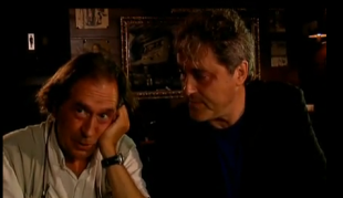 Suso de Toro e Manuel Rivas, colaboradores neste cap&iacute;tulo 13 de "Para mari&ntilde;eiros n&oacute;s"