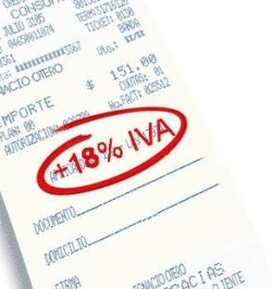 O tipo xeral do IVE pasa do 16 ao 18%, gravando d&uacute;as d&eacute;cimas m&aacute;is o consumo
