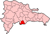 Ban&iacute; e capital da provincia de Peravia, na Rep&uacute;blica Dominicana