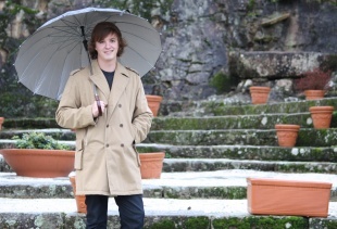 Na Casa Grande do Bachao, onde como ga&ntilde;ador do Biblos, tivo un mes para aquelar os &uacute;ltimos retoques do libro