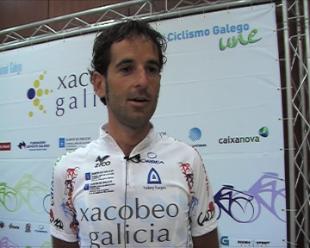 Ezequiel Mosquera, l&iacute;der do equipo