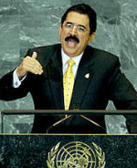 Zelaya estar&aacute; hoxe na ONU