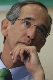 &Aacute;lvaro Colom, presidente de Guatemala