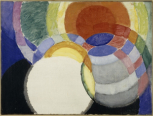 Kupka. Disques de Newton. &Eacute;tude pour Fugue &agrave; deux couleurs, 1911-1912