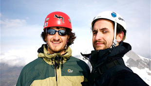 Juan Rivas 'Coru' e Andr&eacute;s Fraga, cami&ntilde;ar&aacute;n seis meses de Nordkapp a Compostela