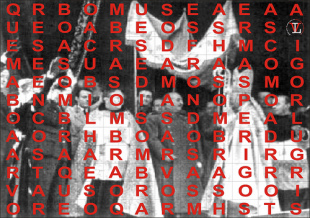 Tres dos poemas visuais que exp&oacute;n Igor Lugr&iacute;s