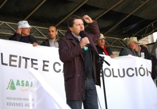 Paco Bello, secretario xeral de X&oacute;venes Agricultores (XXAA)