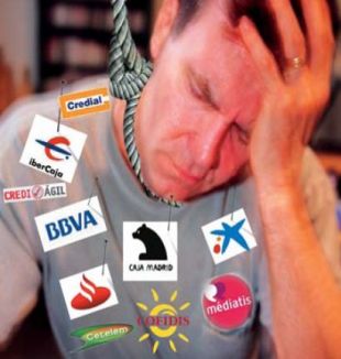 Os consumidores endebed&aacute;ronse, por un lado, e os bancos afog&aacute;ronos coas s&uacute;as pol&iacute;ticas de "vender por vender"