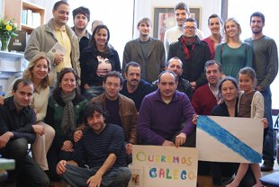 Dende Bruxelas tam&eacute;n se apoiou a manifestaci&oacute;n