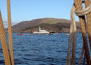 A Garda Civil tenta rachar o c&iacute;rculo das lanchas
