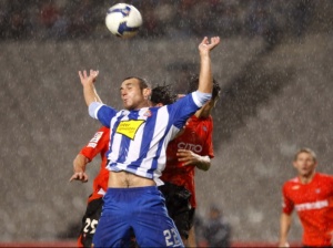 O xogo a&eacute;reo volveu ser unha grande eiva para o Celta