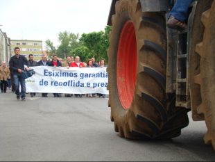 Mobilizaci&oacute;n a prol dos prezos dignos que tivo lugar este mes en Ordes