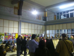 Ao redor de 50 persoas concentr&aacute;ronse no IGI en apoio de D&iacute;az Pardo