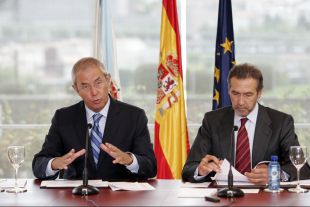 P&eacute;rez Touri&ntilde;o e Fern&aacute;ndez Antonio, este luns