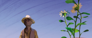 'A flor m&aacute;is grande do  mundo' &eacute; un conto escrito e narrado por Saramago