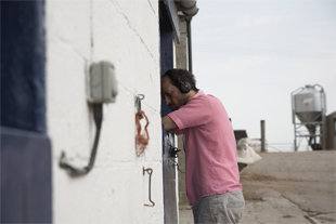 Matthew Herbert na gravaci&oacute;n do parto