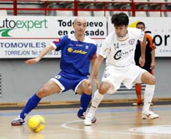 Un partido anterior do Azkar e o Carnicer Torrej&oacute;n