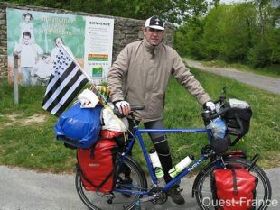 Le Merlus percorrer&aacute; arredor de 18 mil quil&oacute;metros / Fotos: Ouest-France