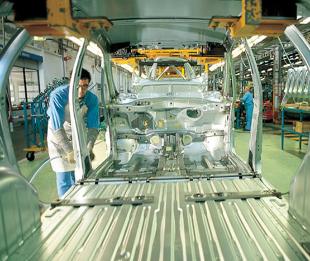 Cadea de montaxe na Citro&euml;n Vigo