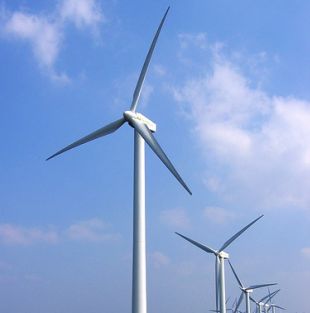 Aeroxeradores, nun monte de Mondo&ntilde;edo / Flickr: fasolasi