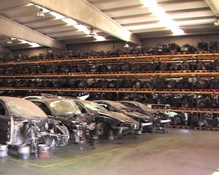 Imaxe do desguace de veh&iacute;culos en Trameve