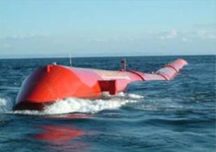 Xenerador mari&ntilde;o instalado en P&oacute;voa de Varzim