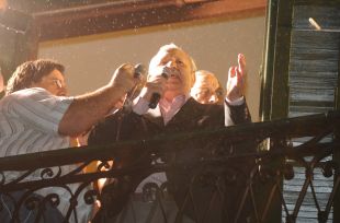 O gobernador de Catamarca, Eduardo Brizuela, agradeceu &aacute; cidadan&iacute;a porque "hoxe ga&ntilde;ou a democracia"