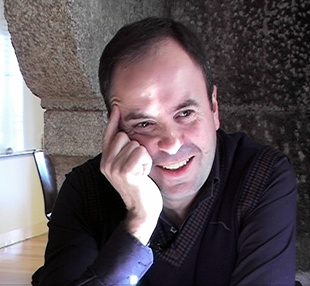 Carlos Negro, na s&uacute;a visita a Vieiros