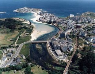 Unha imaxe da vila de San Cibrao, no Concello de Cervo (A Mari&ntilde;a)