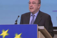 O eurocomisario de Econom&iacute;a, Joaqu&iacute;n Almunia