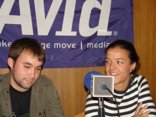 Xunto co seu compa&ntilde;eiro no proxecto, Miguel Barbosa