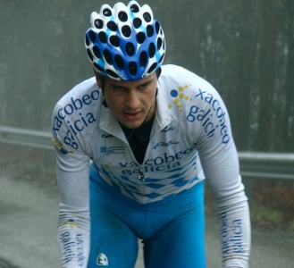 Ra&ntilde;a non tivo sorte na s&uacute;a estrea como ciclista