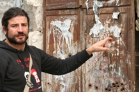 Iv&aacute;n Prado, en Palestina en 2009