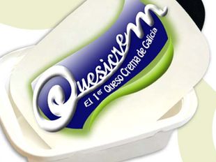Imaxe de marca de Quesicream, o primeiro queixo en crema do pa&iacute;s
