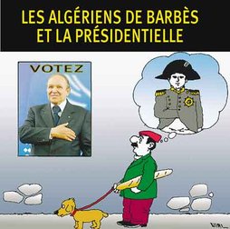 O cadri&ntilde;o desta quinta feira en 'El Watan'