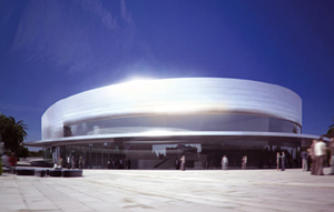 Simulaci&oacute;n dixital da futura estaci&oacute;n intermodal d'El Prat.