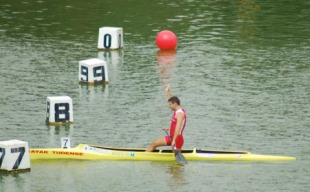 Bouza proclamouse terceiro de Europa na categor&iacute;a C1 en 1.000 metros