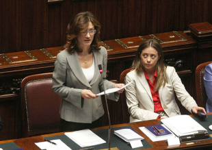 A ministra italiana de Educaci&oacute;n, Mariastella Gelmini