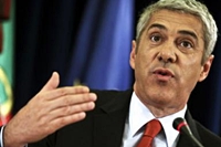 Jos&eacute; S&oacute;crates, esta quinta feira