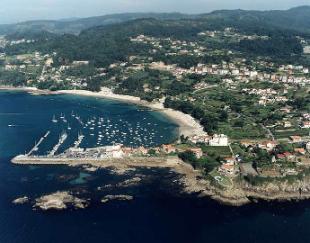 Aguete, en Mar&iacute;n, unha das zonas con m&aacute;is vivendas afectadas polos deslindes