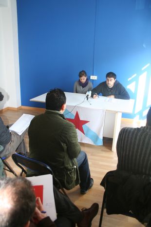 Momento da presentaci&oacute;n do Encontro Nacional do vindeiro 30 de xaneiro